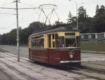 Гота т57 (1957-1958 г.в.). В 1971 году был передан из Симферополя. Фото 1978 года. Из архива Ааре Оландера.