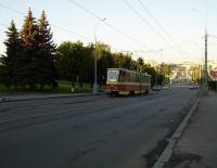 На подъёме по улице Соборной. 2008г