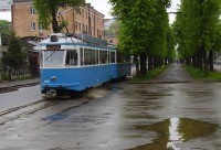 Моторный вагон Карпфен Ве4/4, дата выпуска – март 1960г.
