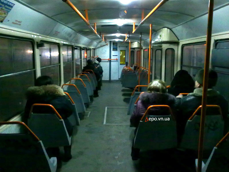 Салон вагона Т-3